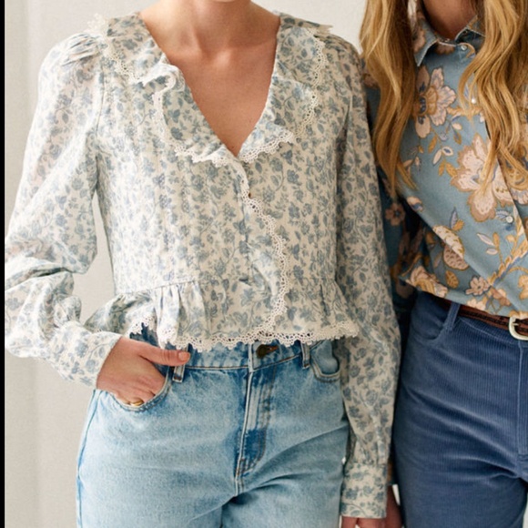 Sezane Alexiana Blouse - Picture 2 of 3